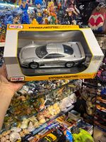 MAISTO 118 Scale Diecast Model Car Mercedes CLK-GTR (Street Version) in Silver