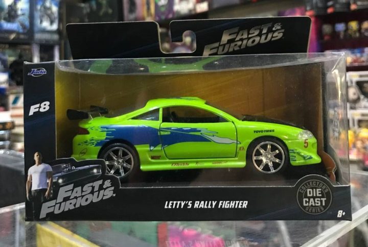 ماشین فلزی میتسوبیشی Fast & Furious مدل Eclipse با مقیاس 124