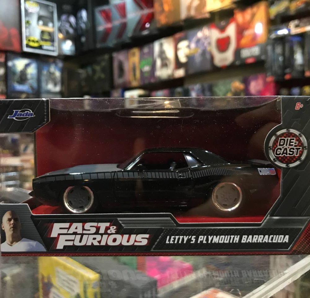 ماکت فلزی 124 پلیموت باراکودا (PLYMOUTH BARRACUDA 1973 BY JADA) مشکی