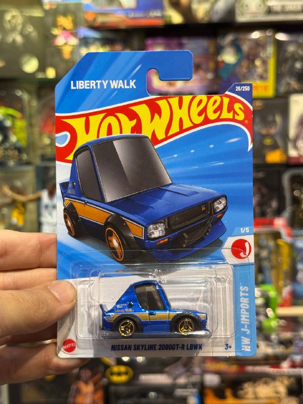 ماکت هات ویلز NISSAN SKYLINE 2000GT-R LBWK