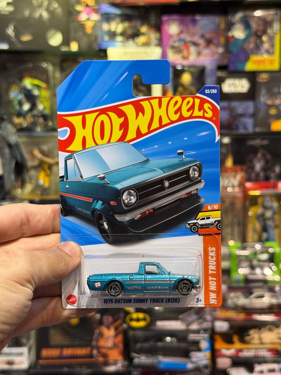 ماکت هات ویلز 1975DATSUN SUNNY TRUCK B120