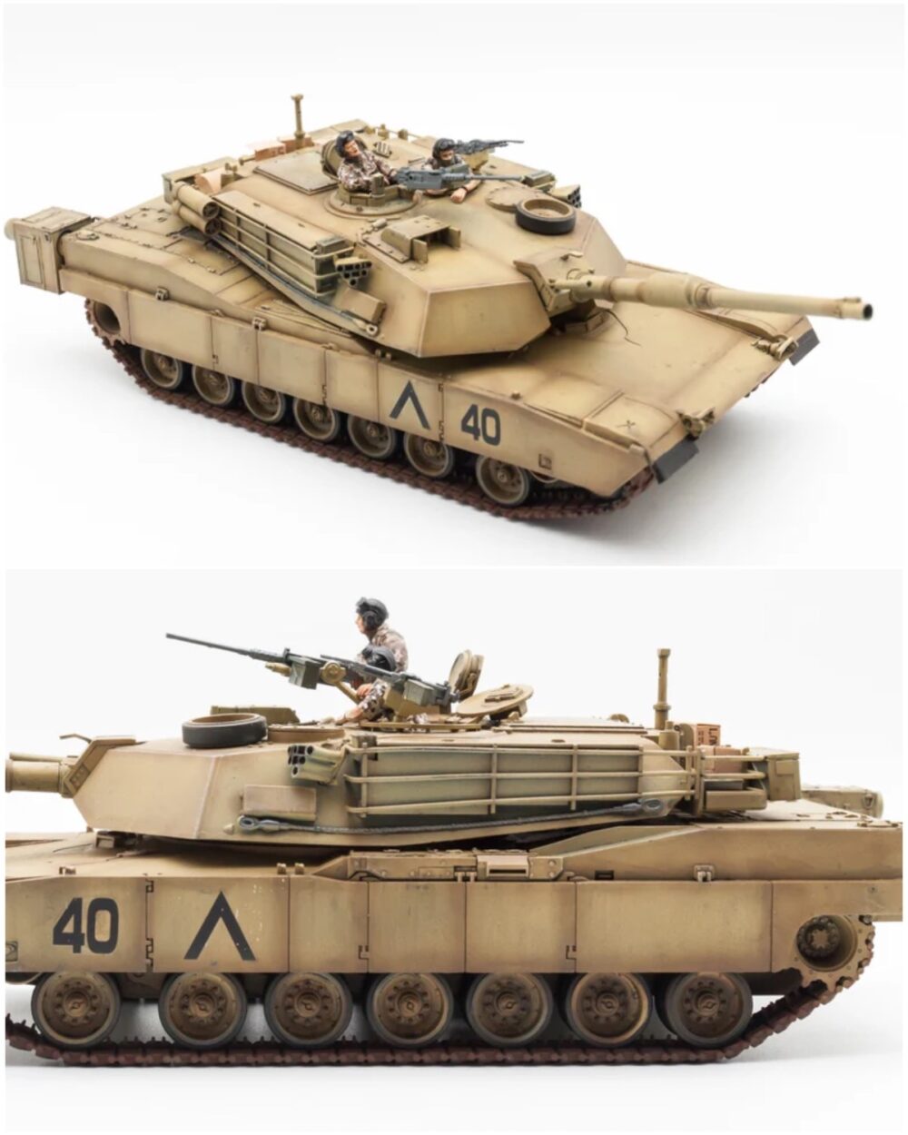 ماکت دایکست تانک ارتش امریکا ( M1A1 Abrams 120 mm ) - Image 5