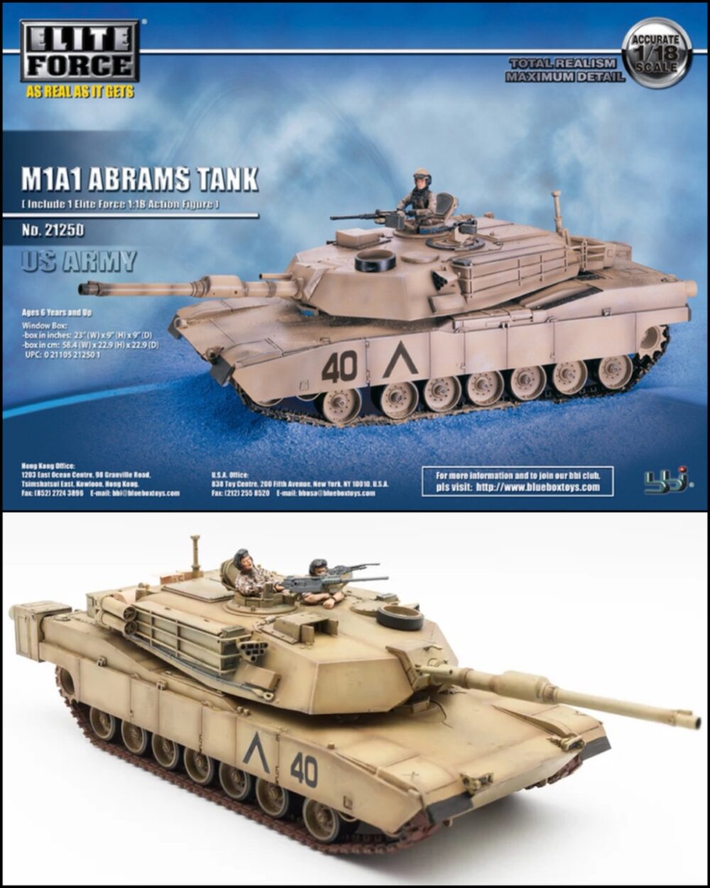ماکت دایکست تانک ارتش امریکا ( M1A1 Abrams 120 mm ) - Image 6