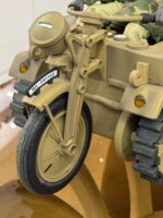 ماکت موتور نظامی آلمانی جنگ جهانی دوم ( German WWII Kettenkrad tracked motorcycle ) - Image 21