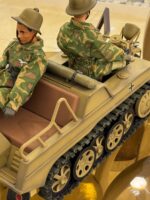 ماکت موتور نظامی آلمانی جنگ جهانی دوم ( German WWII Kettenkrad tracked motorcycle ) - Image 20