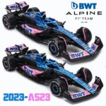 ماکت دایکست فرمول یک آلپاین - A523 - BWT