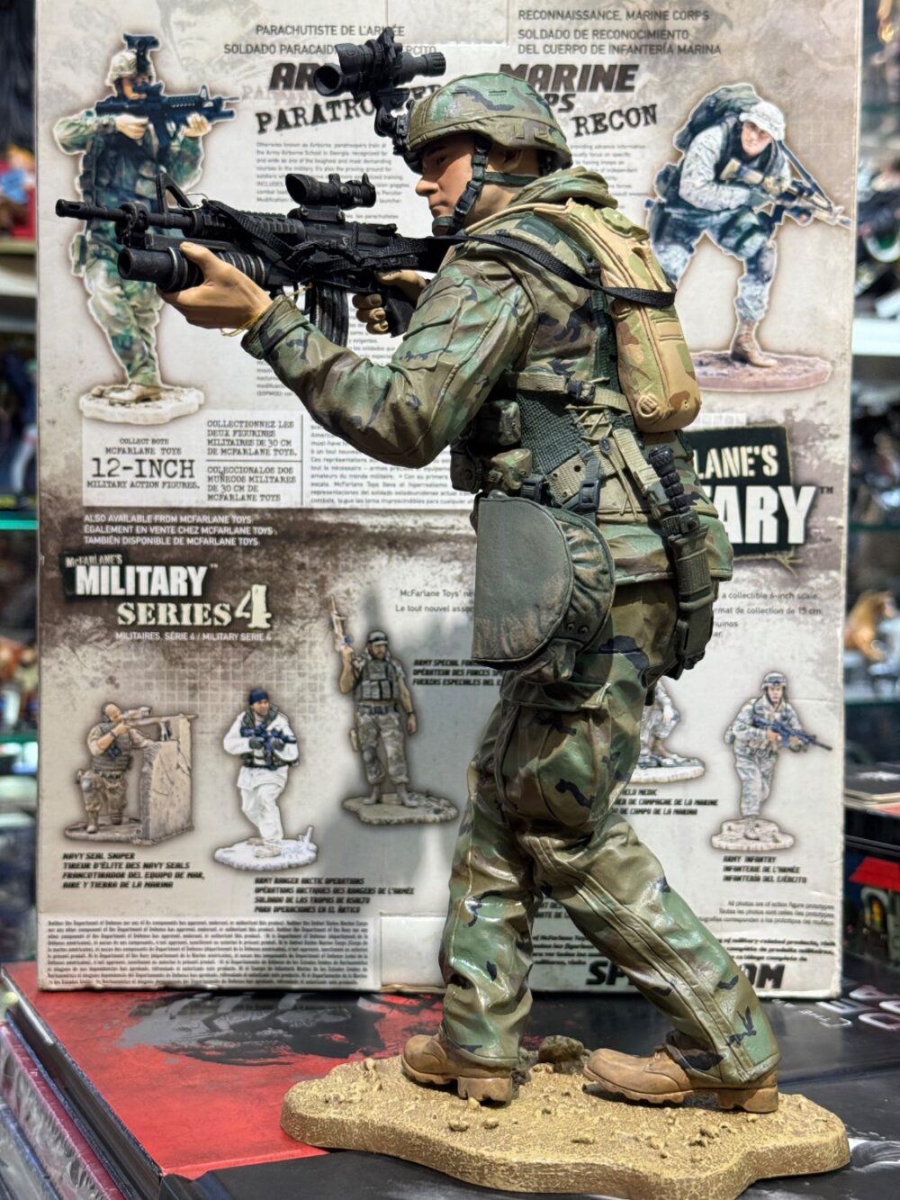 اکشن فیگور سرباز ارتشی MILITARY ARMY PARATROOPER - تصویر 16