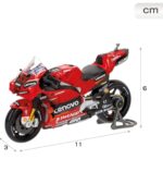 ماکت دایکست موتور دوکاتی 1:6 Lenovo Team 2022 Bagnaia - Image 10
