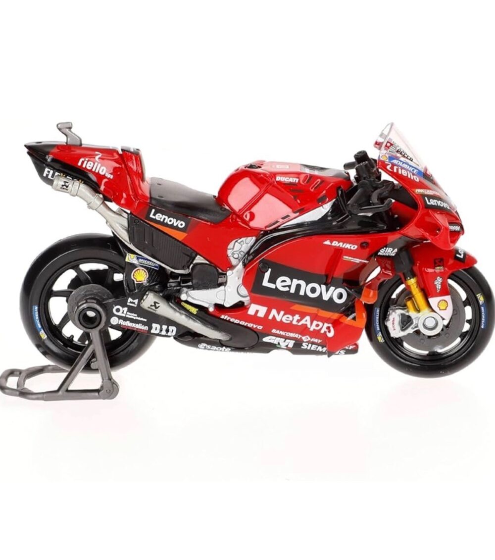 ماکت دایکست موتور دوکاتی 1:6 Lenovo Team 2022 Bagnaia - Image 11