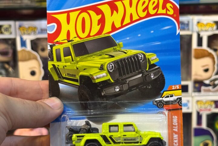 ماکت ماشین هات ویلز 2026 مدل جیپ گلادیاتور 20 JEEP GLADIATOR