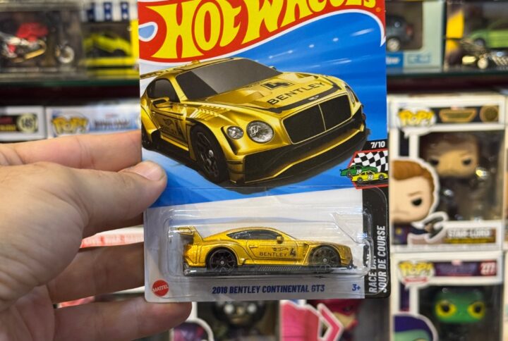 ماکت ماشین هات ویلز مدل 2018 BENTLEY CONTINENTAL GT3