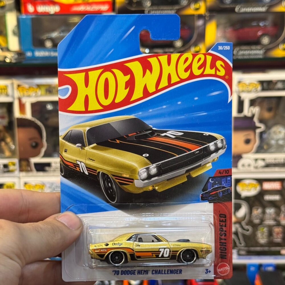 ماکت ماشین هات ویلز مدل 70Dodge Hemi Challenger