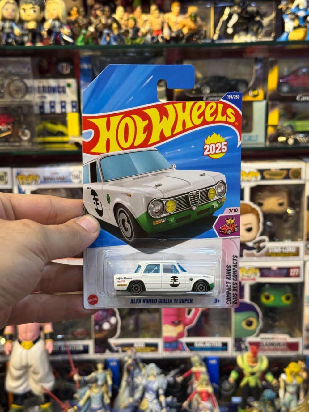 ماکت ماشین هات ویلز مدل ALFA ROMEO GIULIA TI SUPER