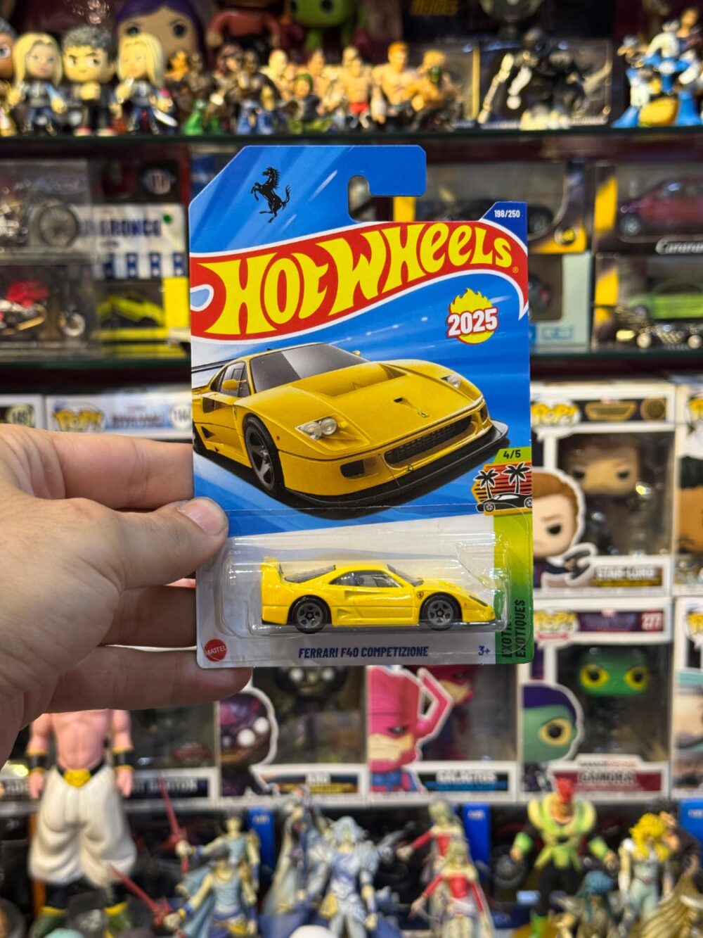 ماکت ماشین هات ویلز مدل Ferrari F40 Competizione