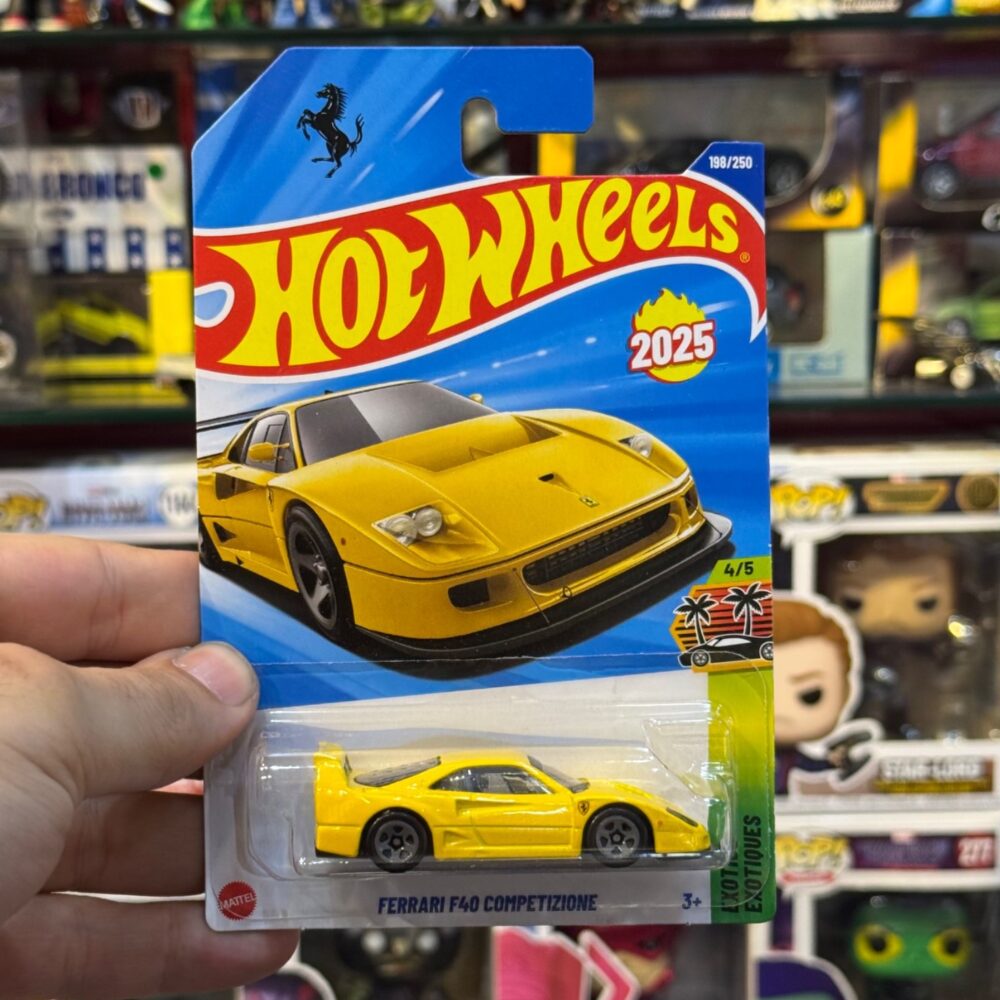 ماکت ماشین هات ویلز مدل Ferrari F40 Competizione
