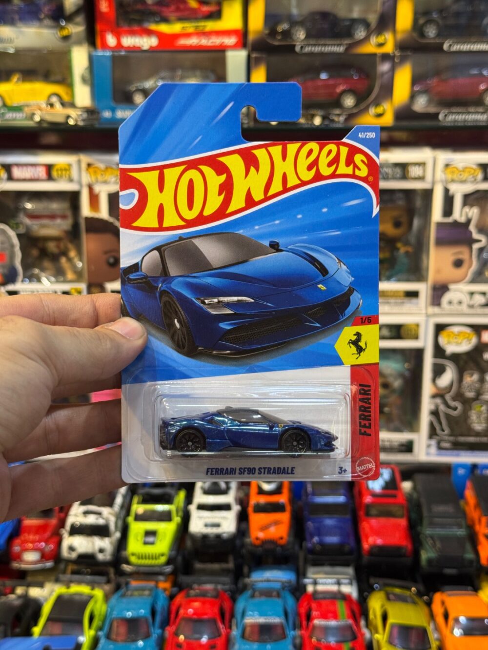 ماکت ماشین هات ویلز مدل Ferrari SF90 Stradale