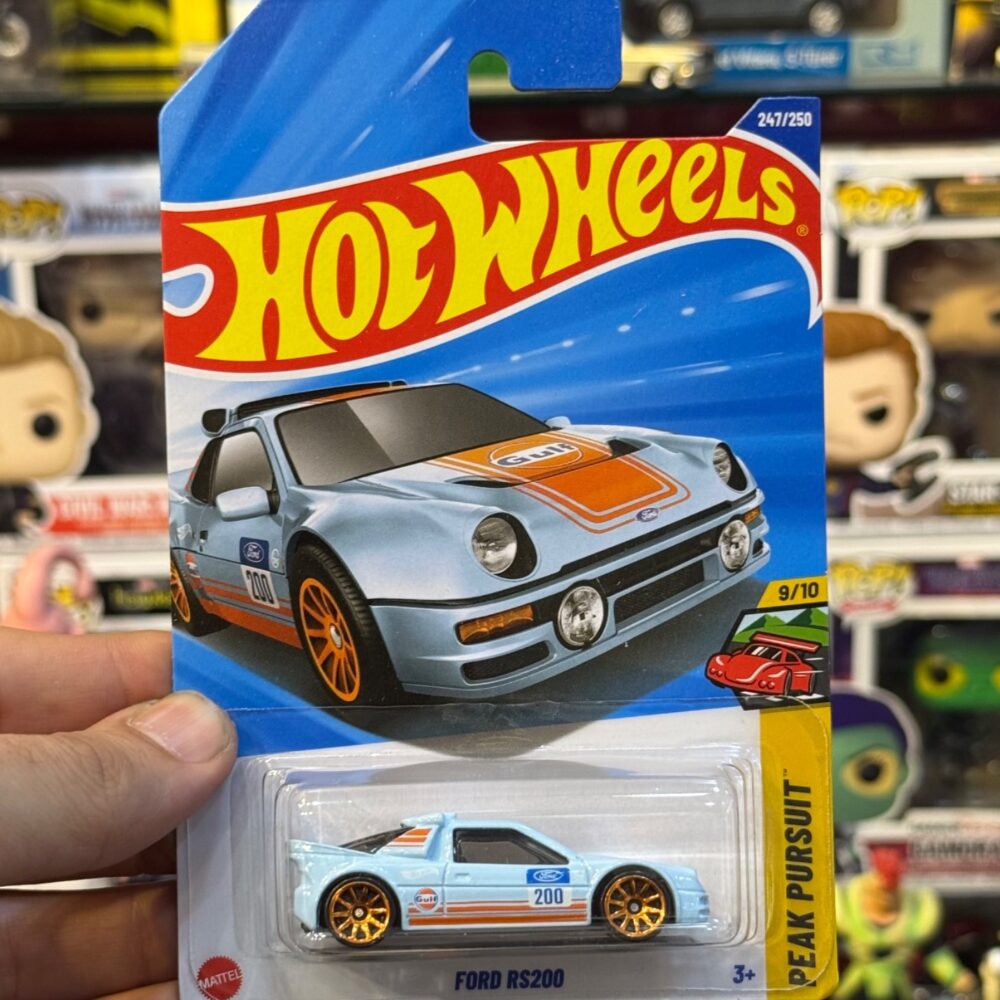 ماکت ماشین هات ویلز مدل Ford rs200