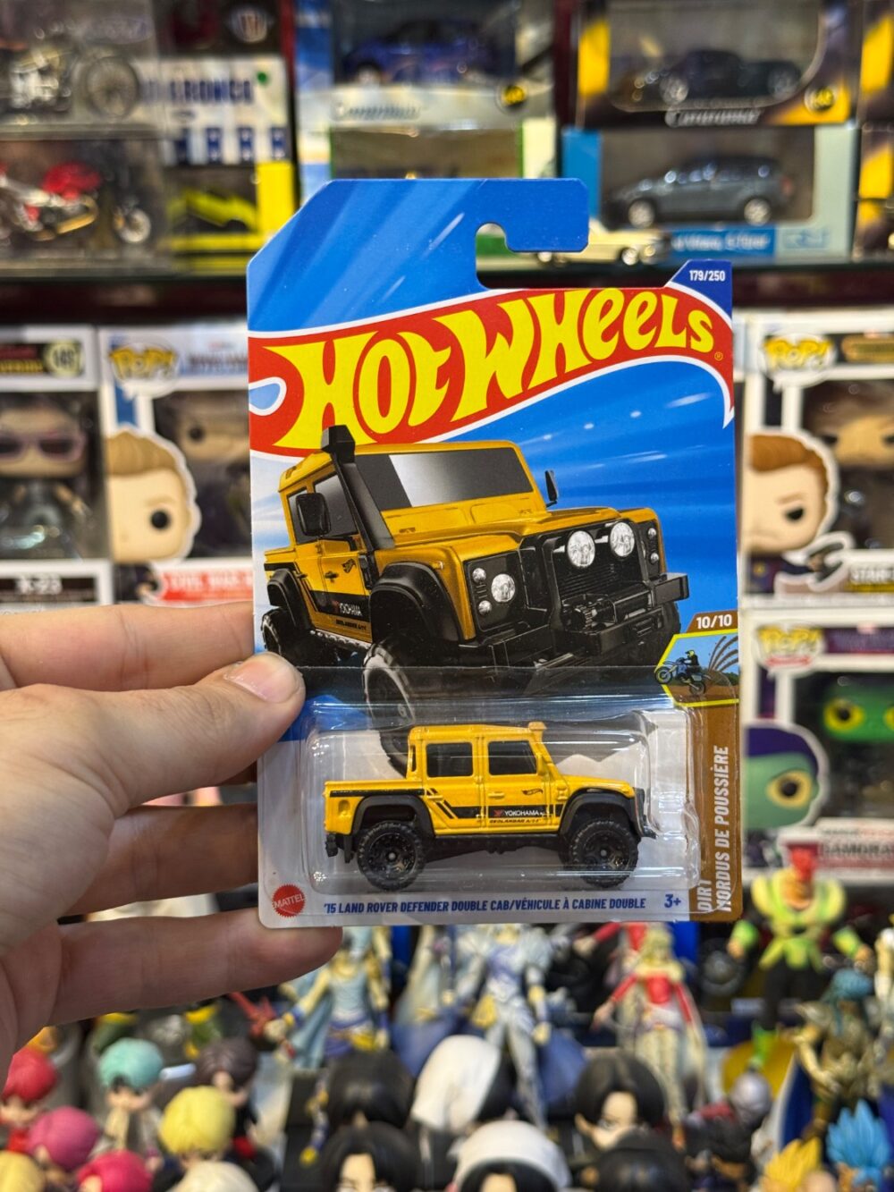 ماکت ماشین هات ویلز مدل Hot Wheels - '15 Land Rover Defender Double Cab - 179/250 - 2025 Edition - N7C5 Series