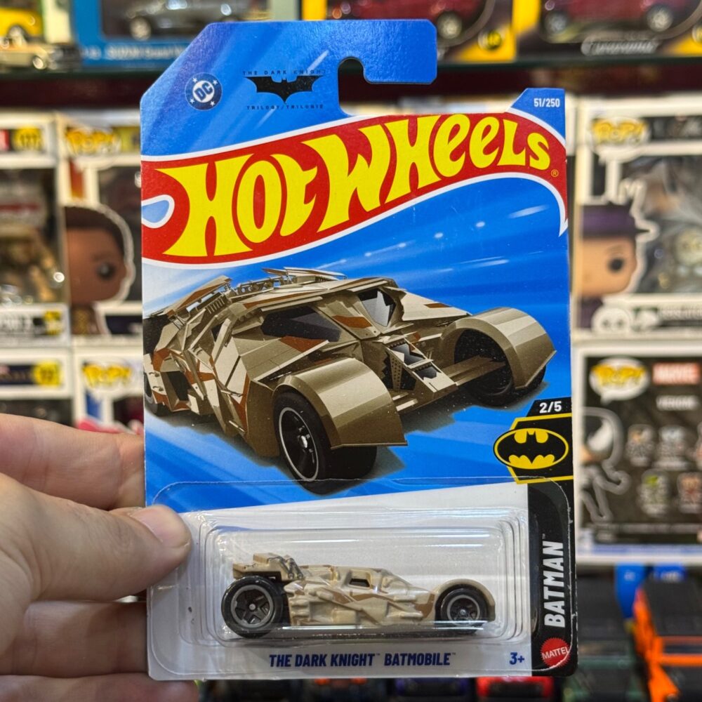 ماکت ماشین هات ویلز مدل The Dark Knight Batmobile