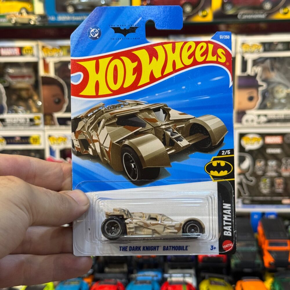 ماکت ماشین هات ویلز مدل The Dark Knight Batmobile