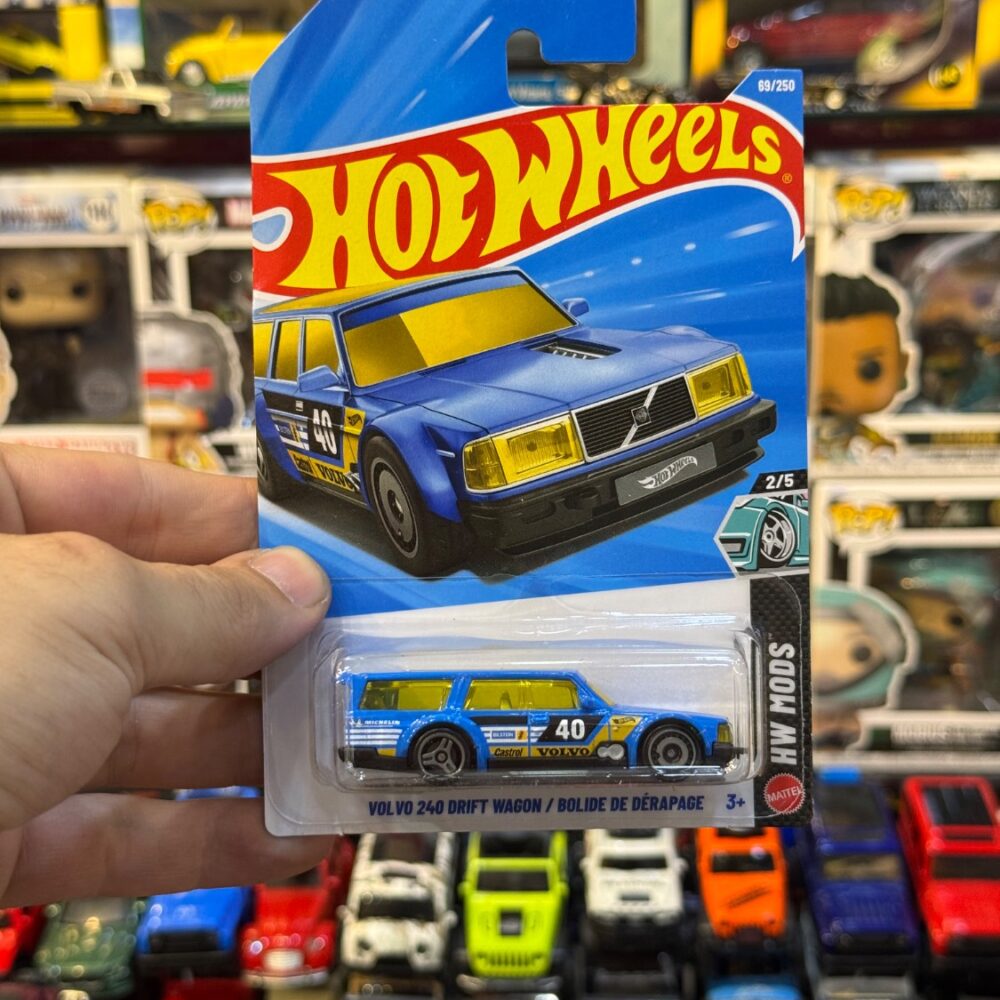 ماکت ماشین هات ویلز مدل Volvo 240 Drift Wagon