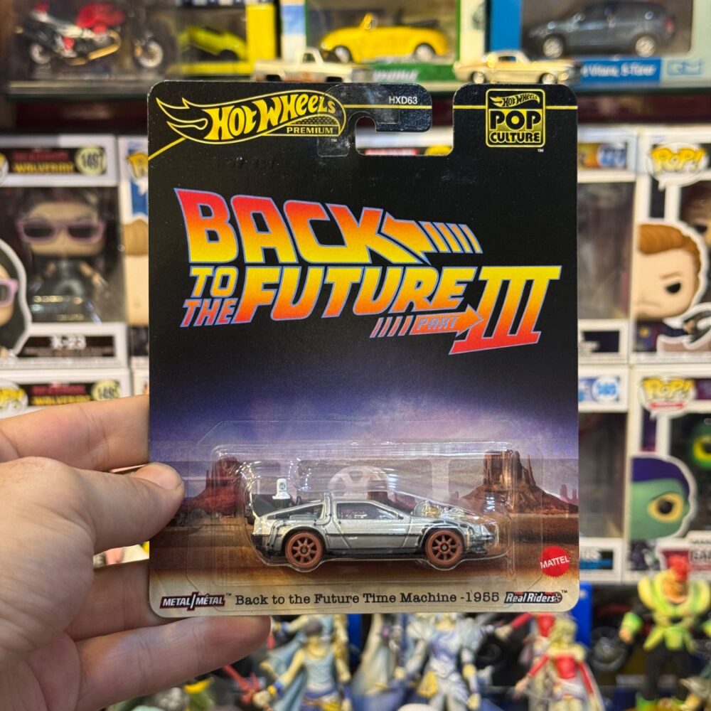 ماکت ماشین هات ویلز پرمیوم مدل Back to the Future Time Machine1955