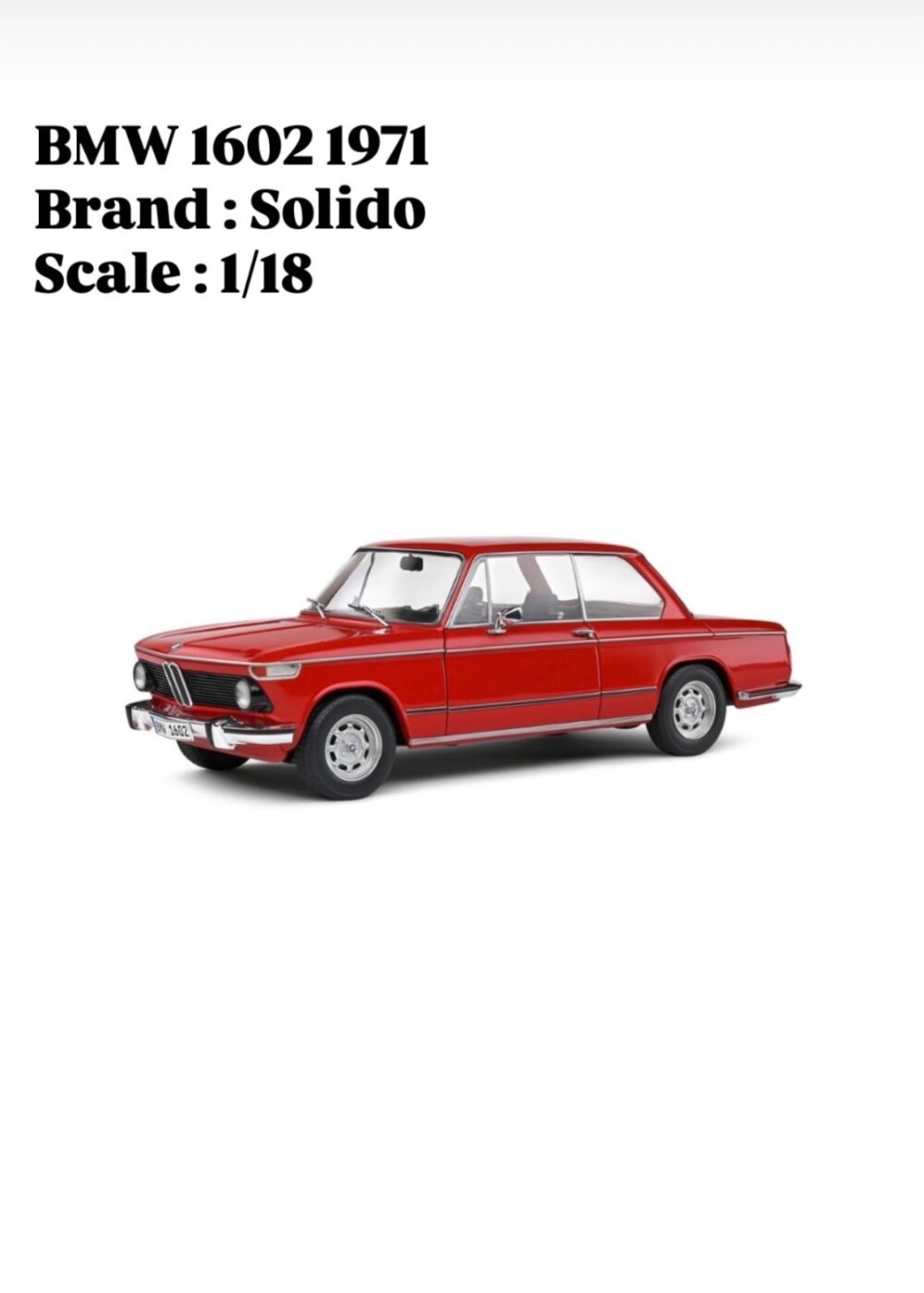 ماکت دایکست BMW 1602
