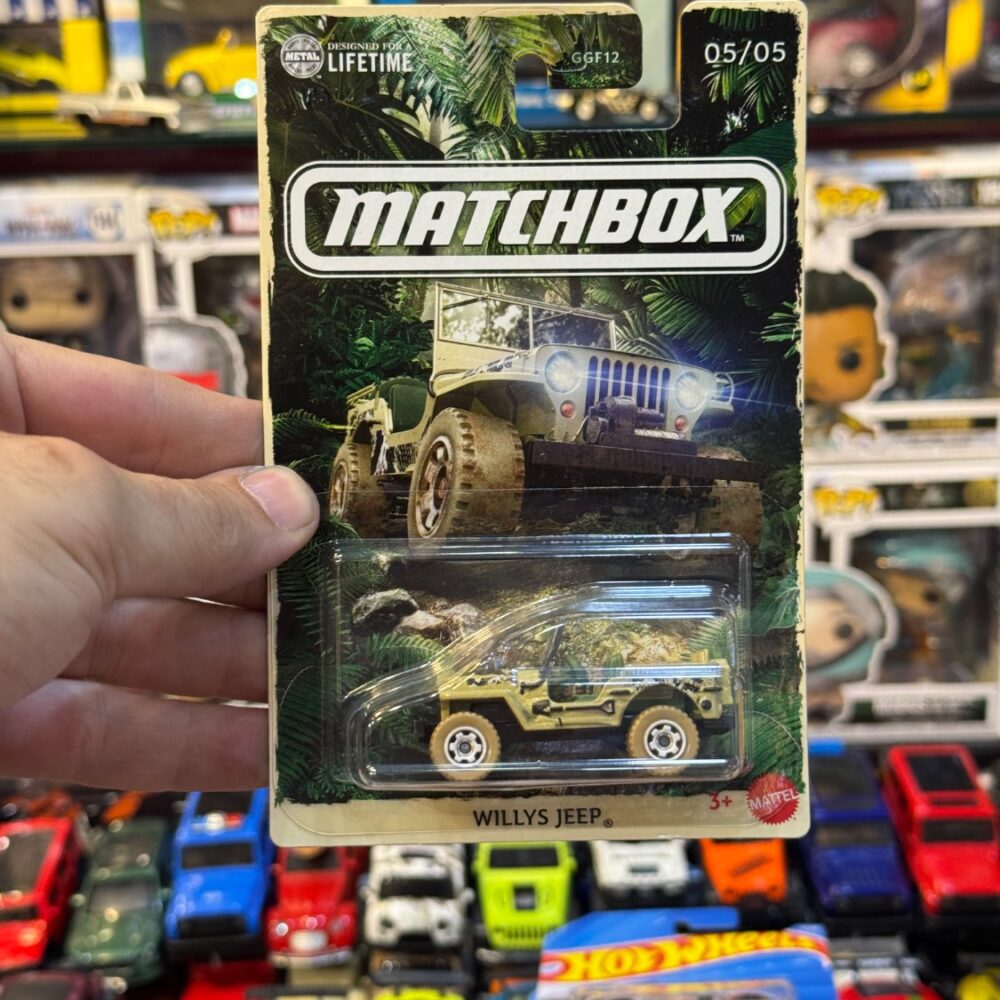ماکت ماشین هات ویلز Match Box مدل WILLYS JEEP