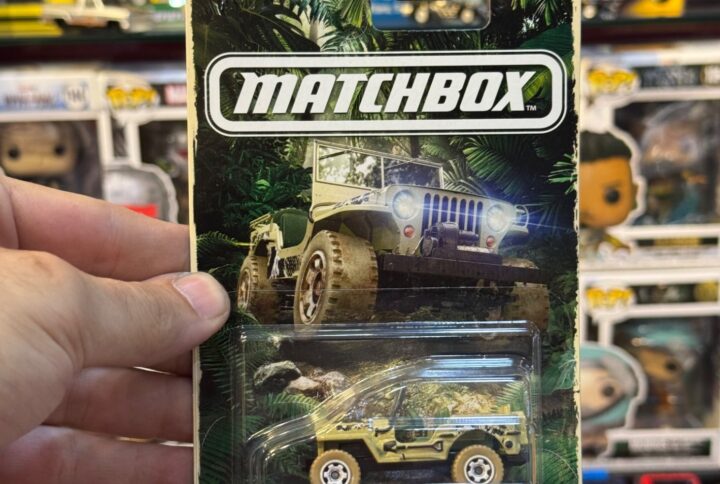 ماکت ماشین هات ویلز Match Box مدل WILLYS JEEP