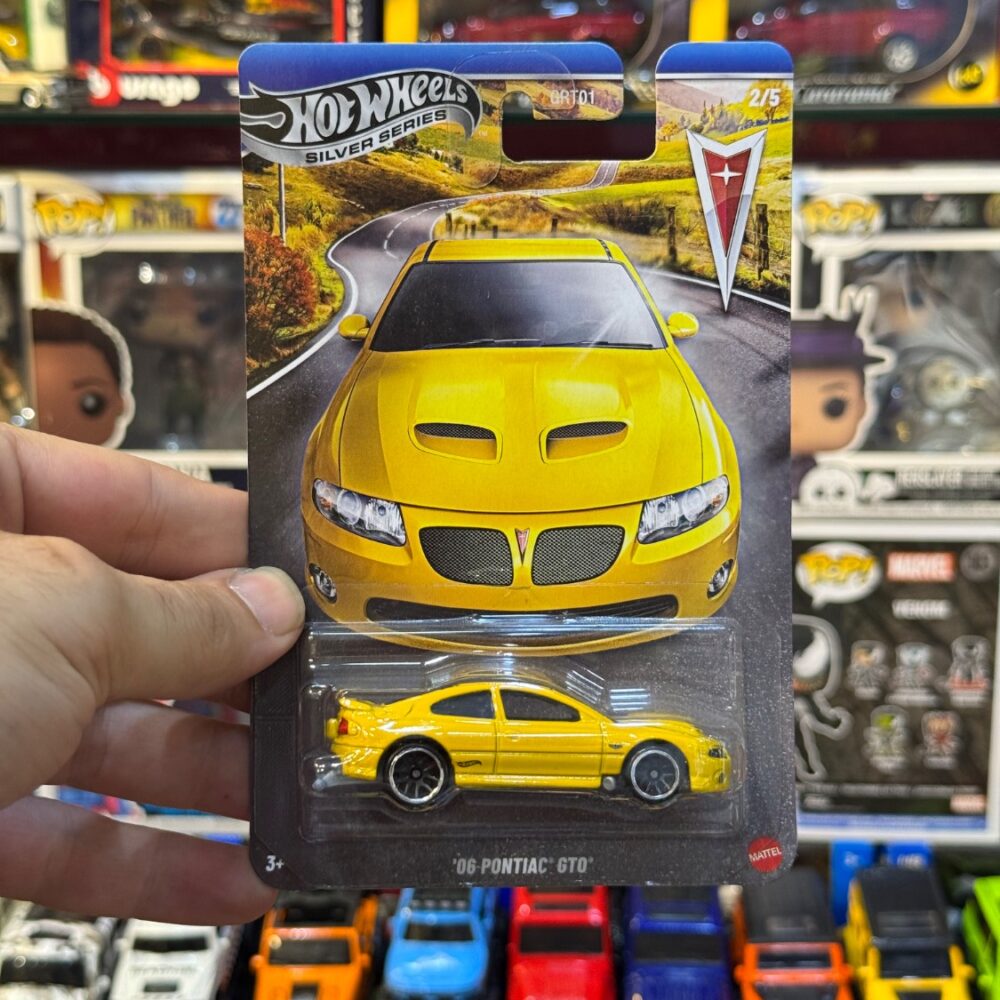 ماکت ماشین هات ویلز سیلور مدل 06Pontiac GTO