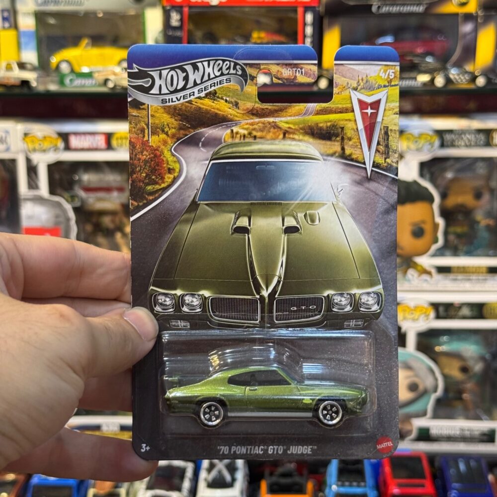 ماکت ماشین هات ویلز سیلور مدل 70Pontiac GTO Judge