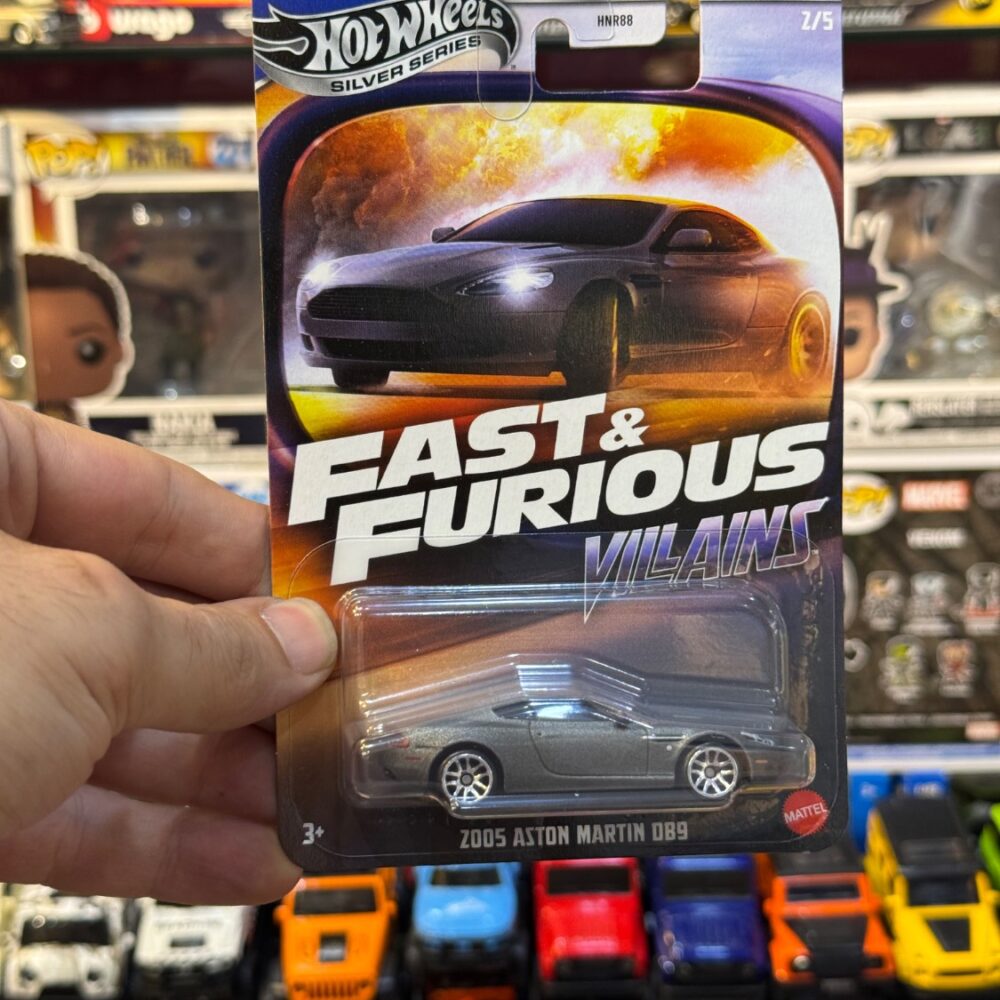 ماکت ماشین هات ویلز سیلور مدل Fast & Furious 2005 Aston Martin