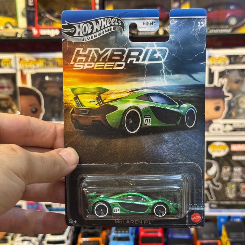 ماکت ماشین هات ویلز سیلور مدل Mclaren P1