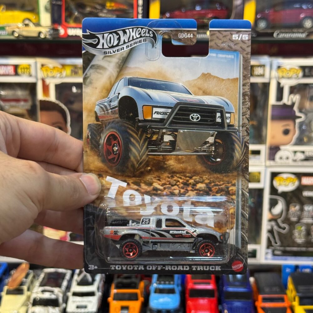 ماکت ماشین هات ویلز سیلور مدل Series Toyota Off-Road Truck