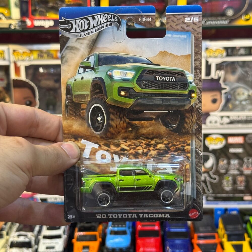 ماکت ماشین هات ویلز سیلور مدل Silver Series '20 Toyota Tacoma