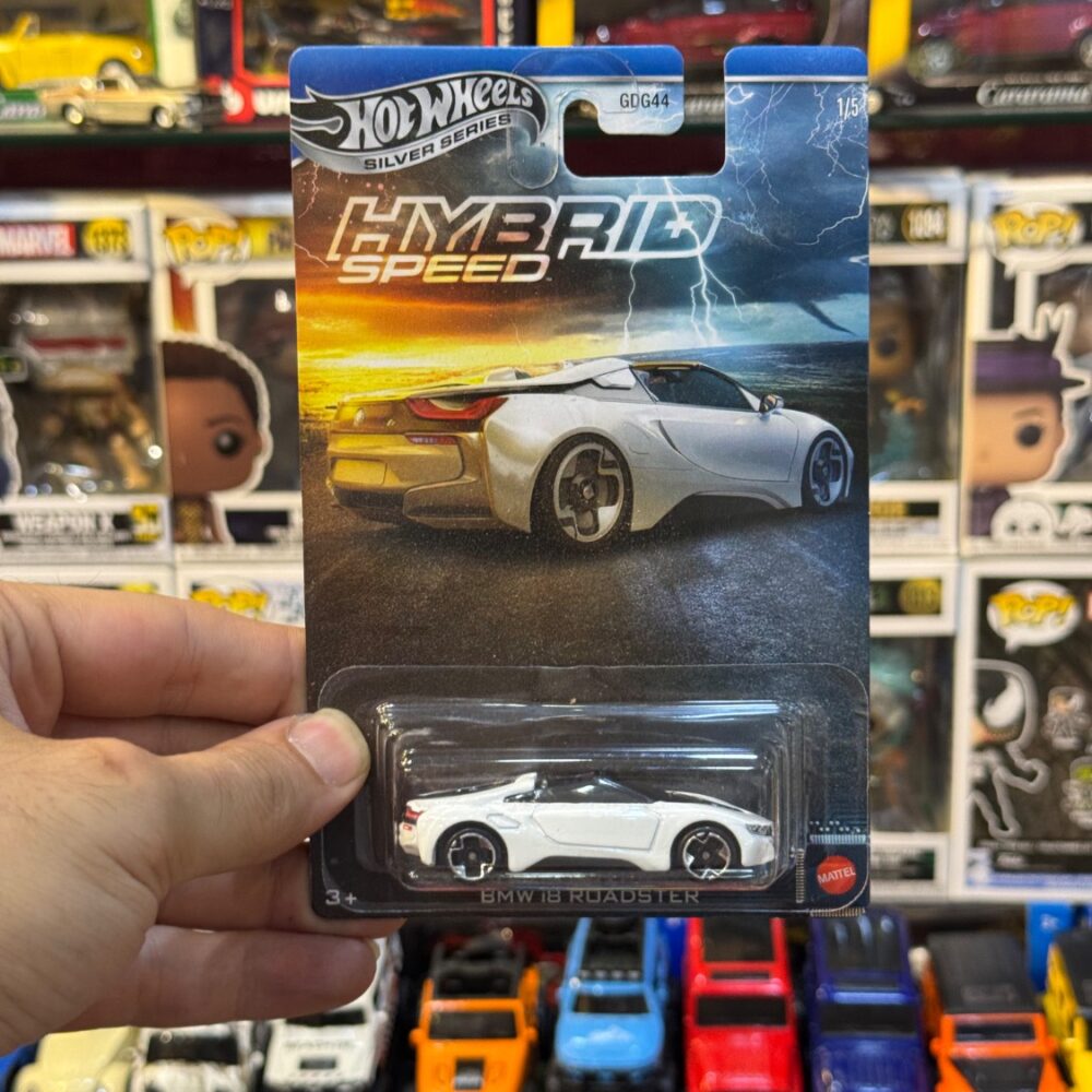 ماکت ماشین هات ویلز سیلور مدل Silver Series Hybrid Speed BMW i8