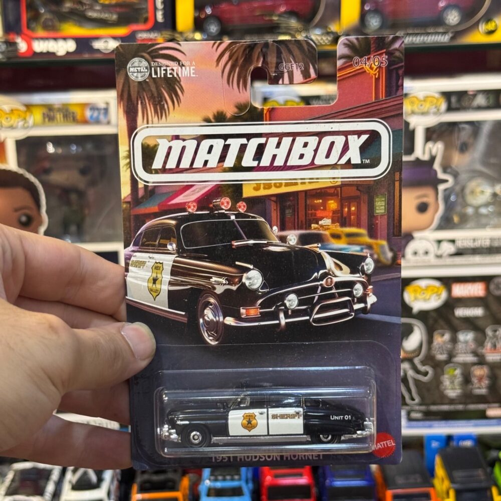 ماکت ماشین هات ویلز مچ باکس مدل Matchbox 1951 Hudson Hornet