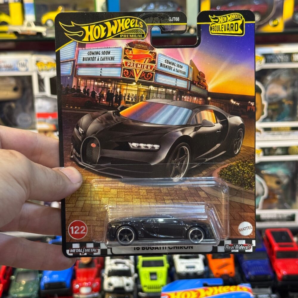 ماکت ماشین هات ویلز پرمیوم مدل 16Bugatti Chiron
