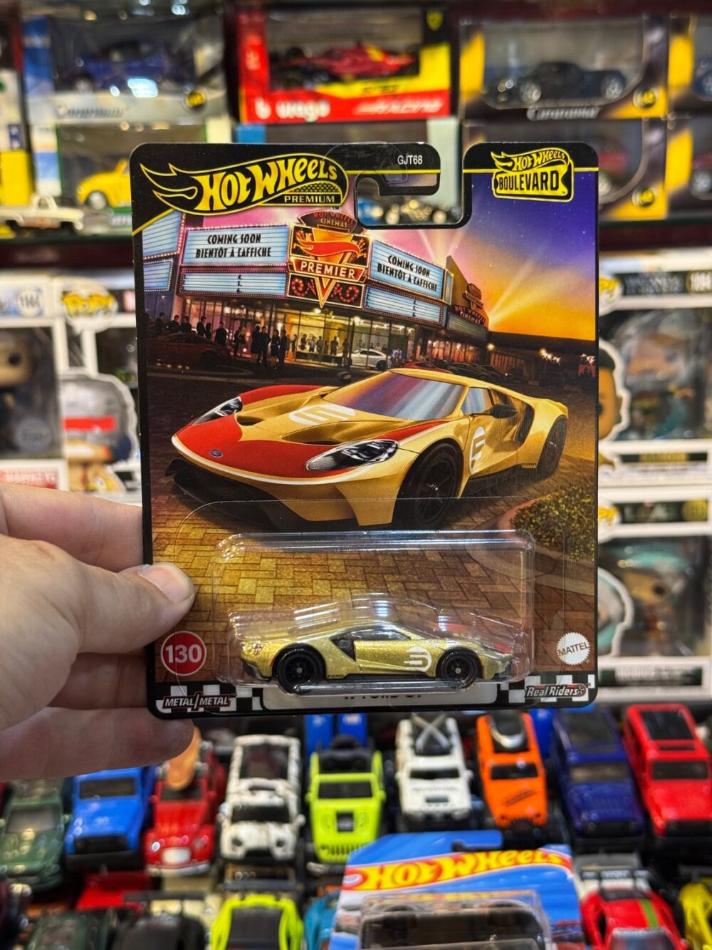 ماکت ماشین هات ویلز پرمیوم مدل 17Ford GT