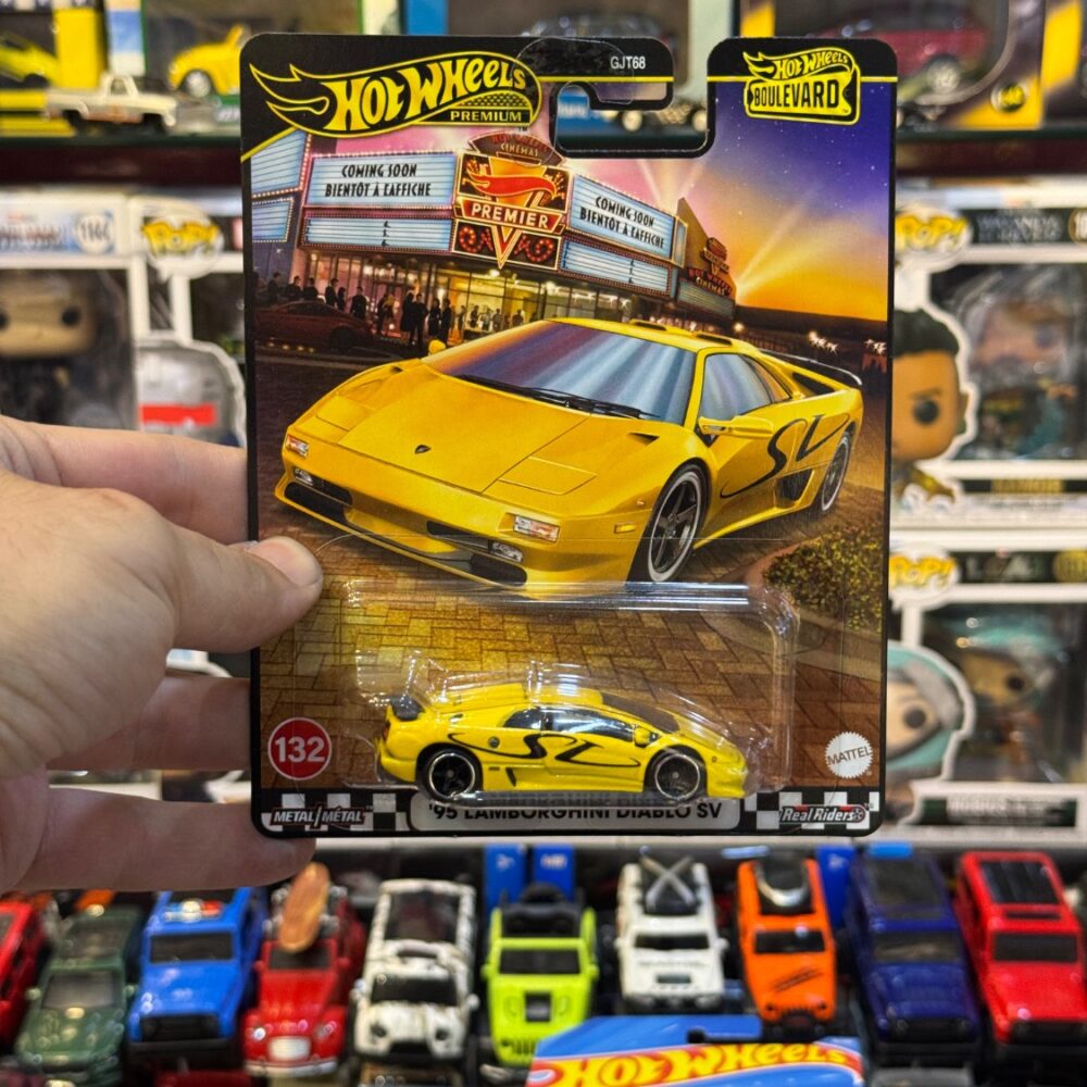 ماکت ماشین هات ویلز پرمیوم مدل 95Lamborghini Diablo SV