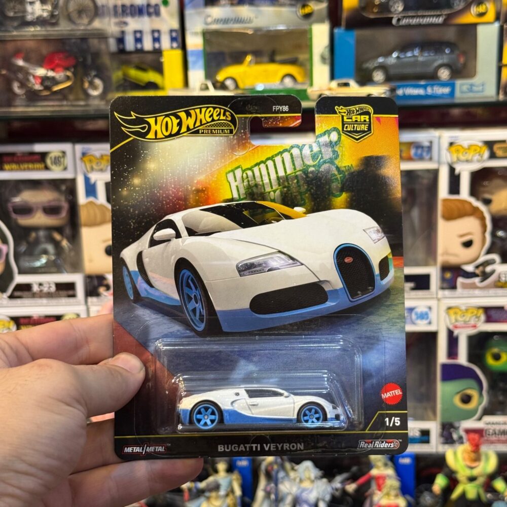 ماکت ماشین هات ویلز پرمیوم مدل Bugatti Veyron (2) ماکت ماشین هات ویلز پرمیوم مدل Bugatti Veyron