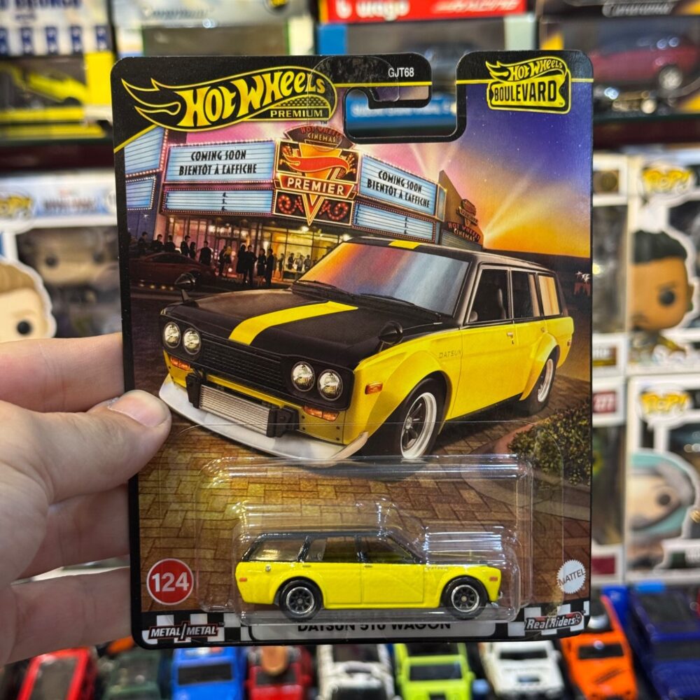 ماکت ماشین هات ویلز پرمیوم مدل Datsun 510 Wagon