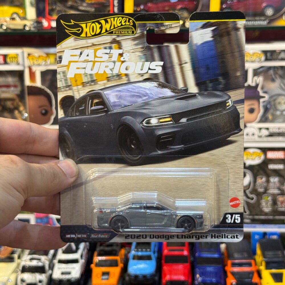 ماکت ماشین هات ویلز پرمیوم مدل Fast and Furious 2020 Dodge Charger Hellcat