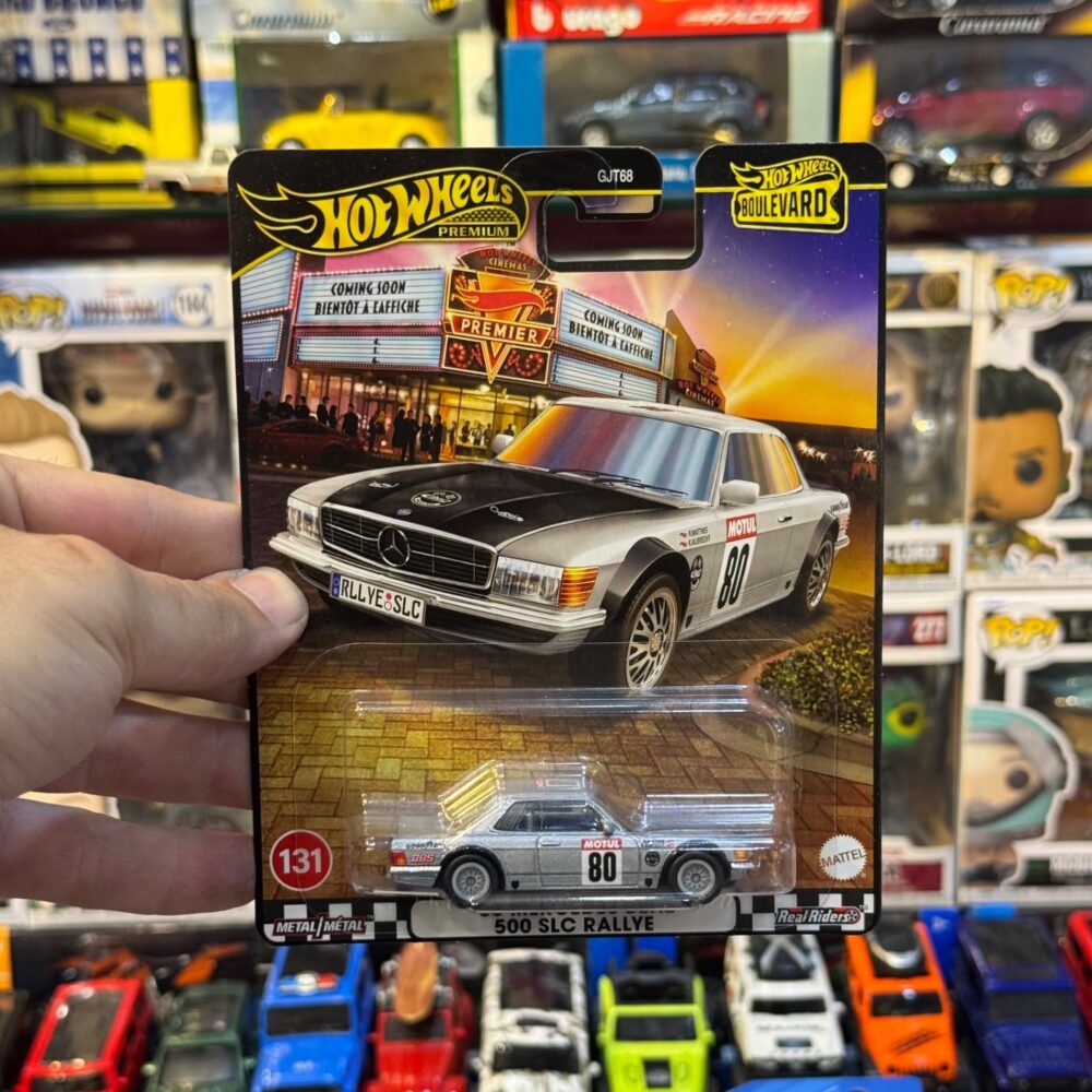 ماکت ماشین هات ویلز پرمیوم مدل Mercedes Benz 500 SLC Rally