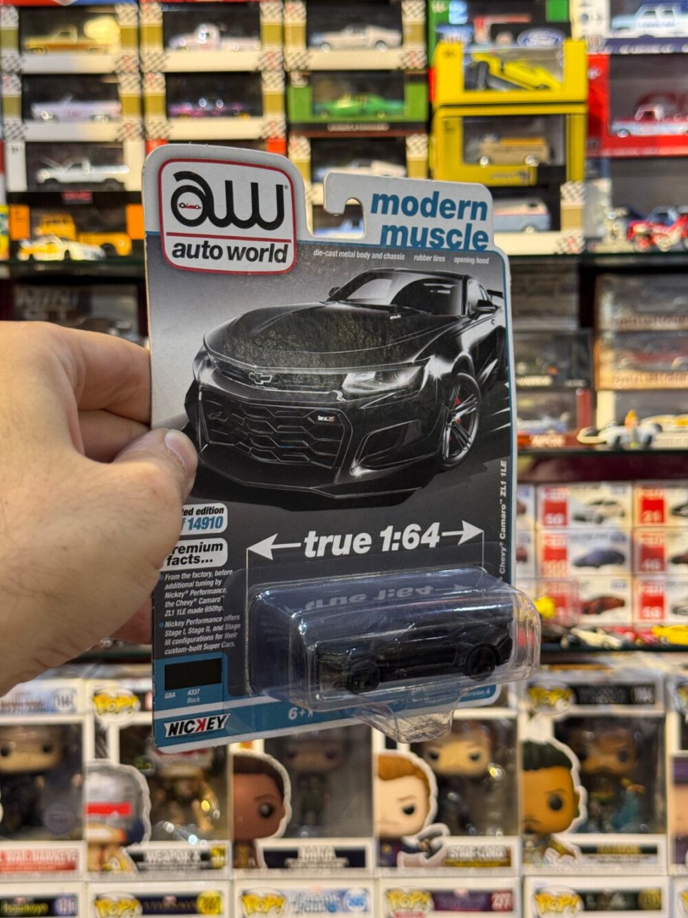 ماکت فلزی شورلت کامارو Nickey ZL1 1LE
