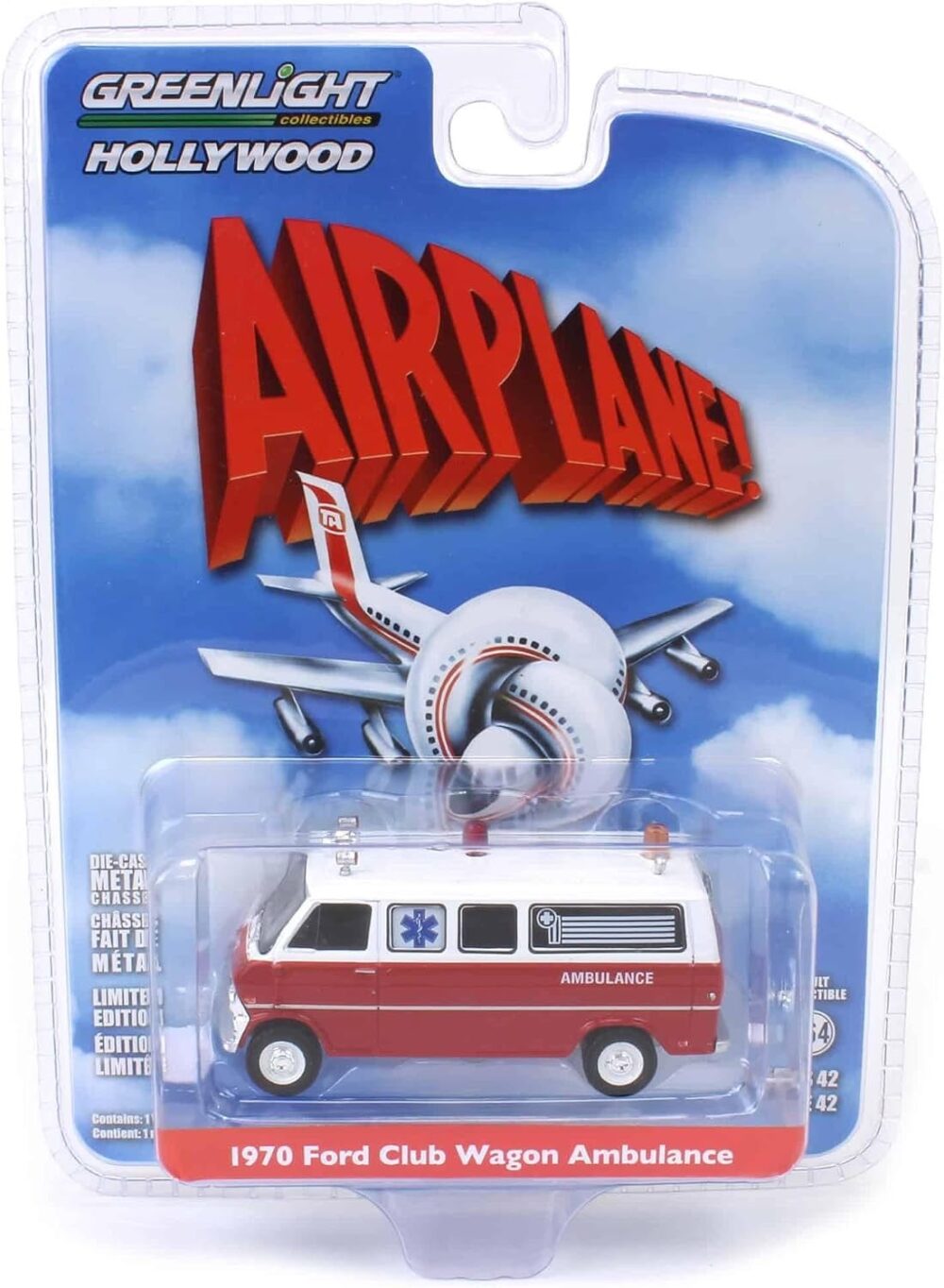 ماکت فلزی فورد واگن آمبولانس ( فیلم Airplane )