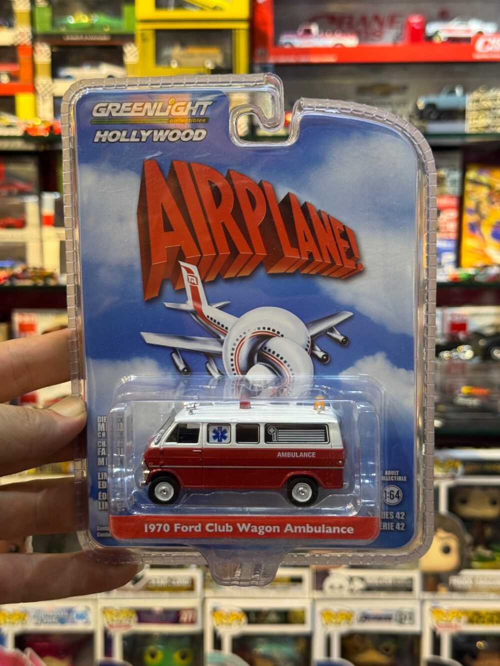 ماکت فلزی فورد واگن آمبولانس ( فیلم Airplane )