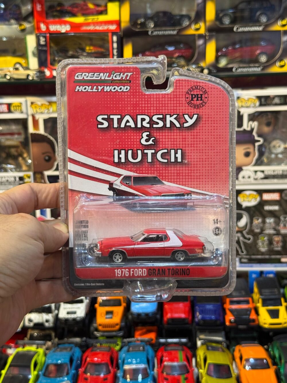 ماکت فلزی فورد گرن تورینو ( فیلم Starsky & Hutch )