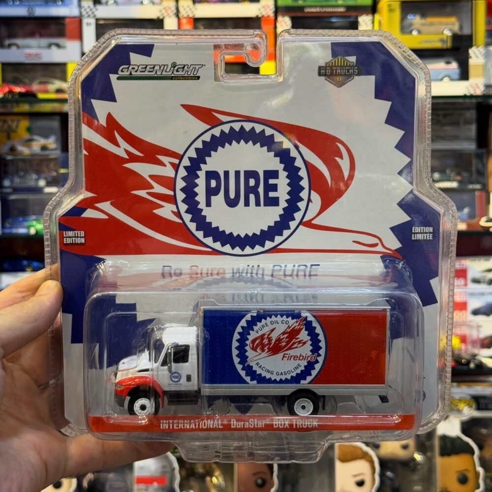ماکت فلزی کامیون حمل روغن Pure Oil Co .firebird