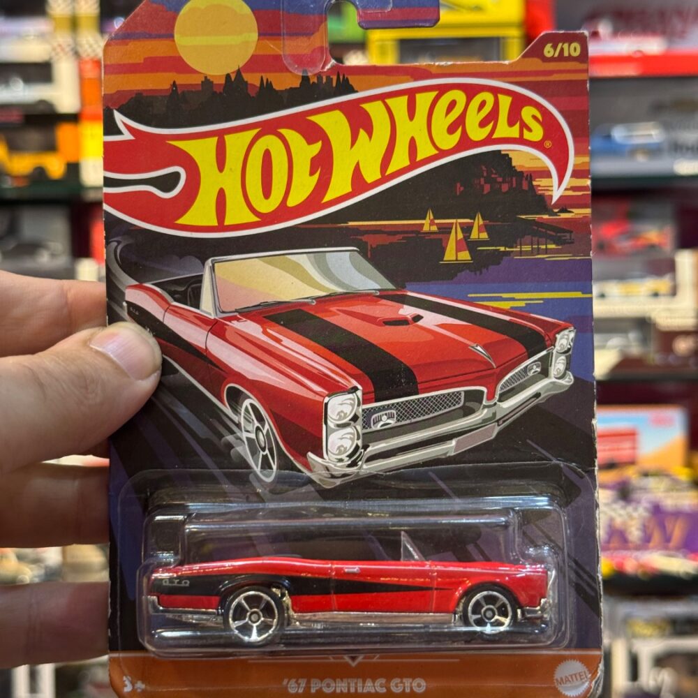 ماکت ماشین هات ویلز مدل 67Pontiac GTO